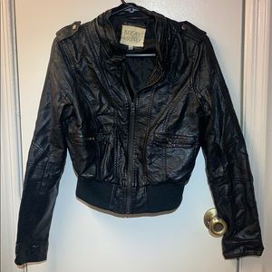 Leather jacket